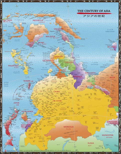 アジア地図2版